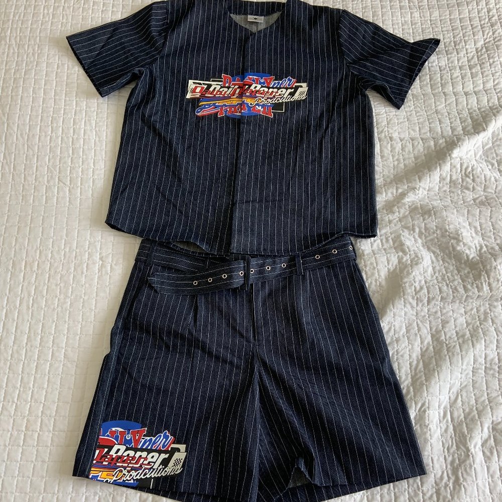 Denim Short Set from Daily Paper